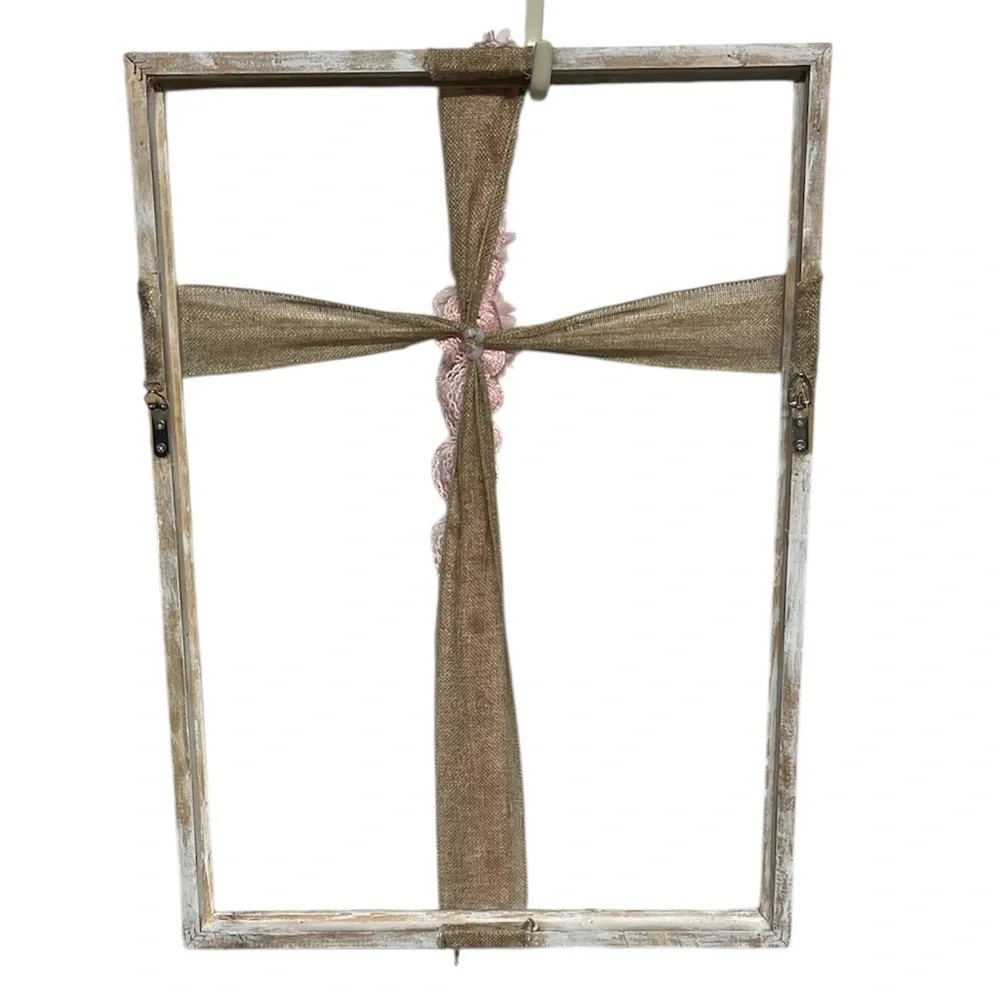 Pink Floral Wall Art Accent Frame